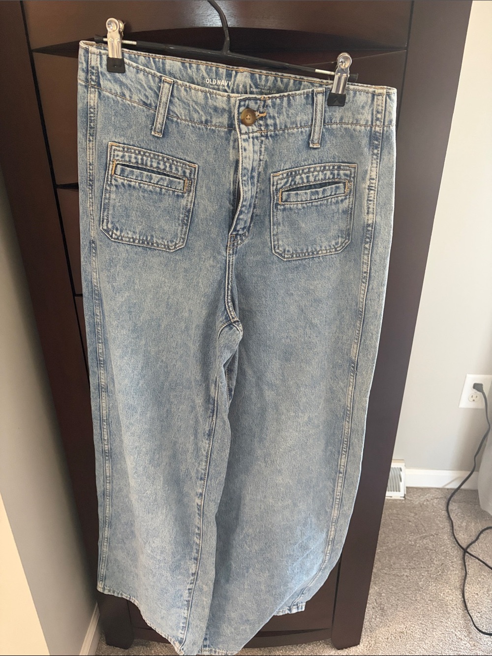Old Navy High Rise Baggy Wide Leg